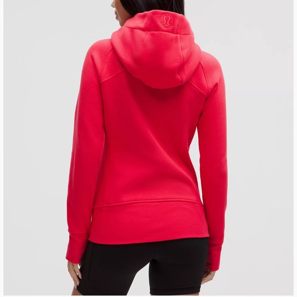 Lululemon Full-Zip Scuba Hoodie Red 20 - Picture 3 of 8